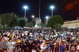 جشن میلاد امام حسن مجتبی (ع) در صحن مسجد جامع خرمشهر