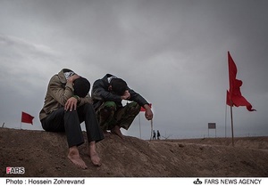 راهیان نور در منطقه عملیاتی طلائیه
