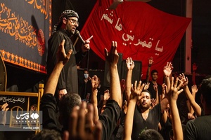 سوگواری دلدادگان حسینی در شاهرود