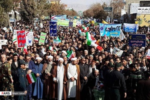 راهپیمایی سالگرد پیروزی انقلاب اسلامی در قوچان و کاشمر 