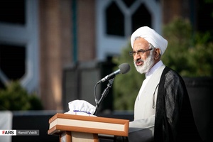 سخنرانی حجت الاسلام عبدالله حاجی صادقی نماینده ولی فقیه در سپاه پاسداران انقلاب اسلامی در بزرگداشت سرلشگر شهید حجازی 