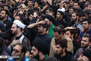 گزارش تصویری: عزاداری شهادت امام حسن عسکری (ع)