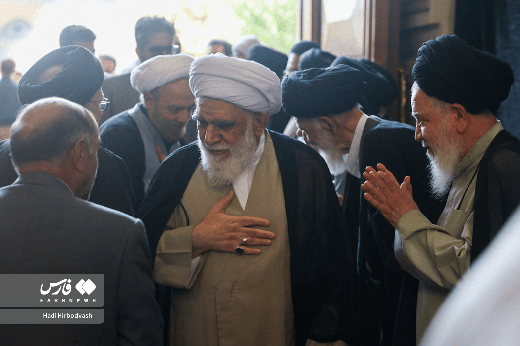 مراسم ختم آیت‌الله «شبیری زنجانی»