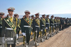 تشییع باشکوه پیکر شهید مدافع امنیت «ایوب رومیانی»