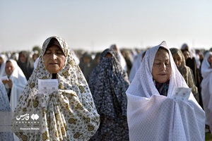 برگزاری نماز عید فطر در زرین دشت 