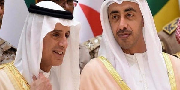 عادل الجبیر و عبدالله بن زاید