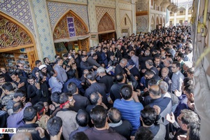 تشییع لاله‌ها در بهشت حرم