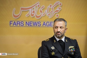  امیر دریادار حمزه علی کاویانی معاون هماهنگ کننده نیروی دریایی ارتش