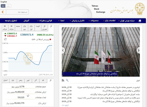 بورس تهران