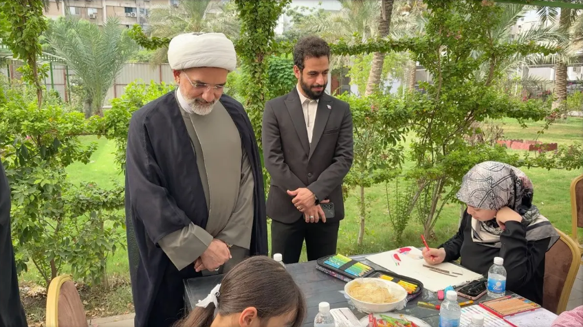 یاد شهدای میناب در قاب نقاشی کودکان ایرانی و عراقی