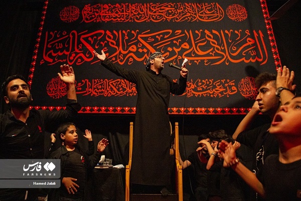 سوگواری دلدادگان حسینی در شاهرود