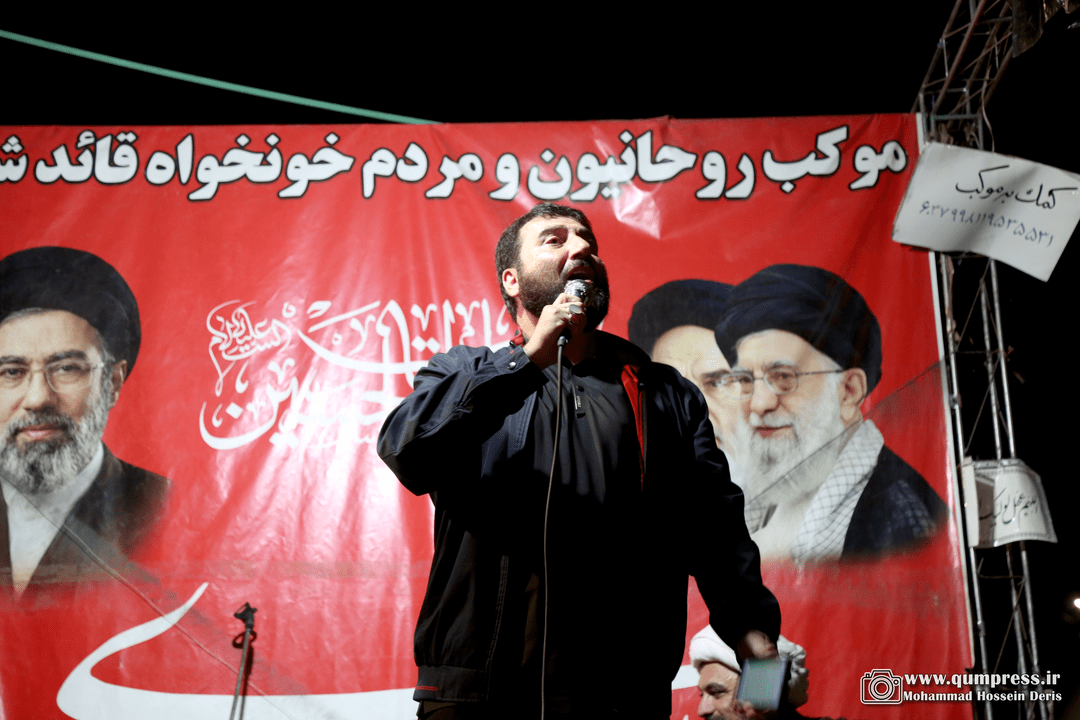 گزارش تصویری از عزاداری فاطمیه در موکب روحانیون و مردم خونخواه قائد شهید
