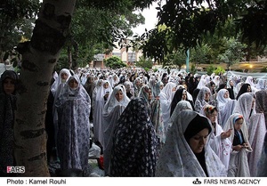 اقامه نماز عید فطر در اردبیل