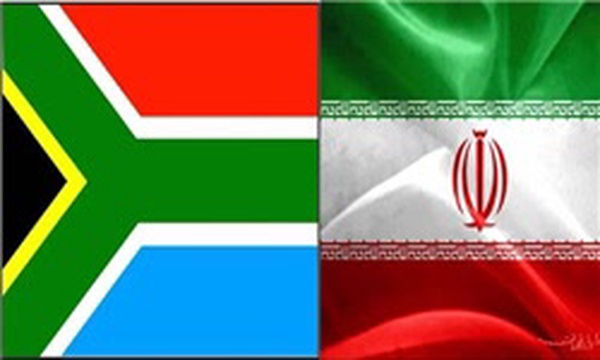 پرچم آفریقای جنوبی و ایران
