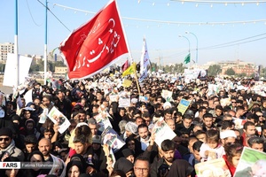 تشییع پیکر «حاج قاسم سلیمانی» در اهواز