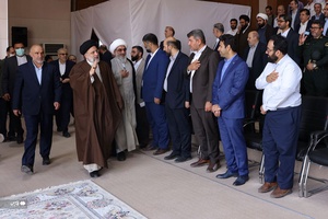 افتتاح فاز 14 پارس جنوبی با حضور رییس جمهور