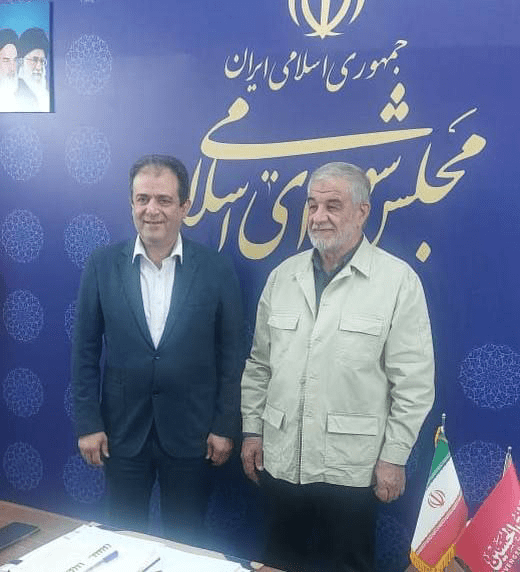 دیدار مسعود رهنما با رییس مجمع نمایندگان استان یزد