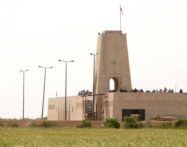 محل شهادت شهید مصطفی چمران در دهلاویه