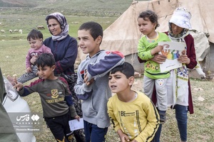 حضور پزشکان جهادگر بین عشایر خراسان‌شمالی