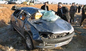 تصادف پژو 206