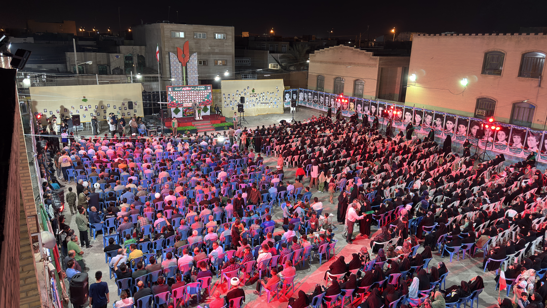 برگزاری چهل و سومین یادواره ۷۴ لاله گلگون کفن مدرسه شهید پیروز بهبهان