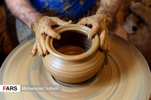 مراحل ساخت ظروف سفالی 