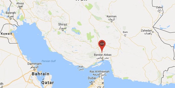 زلزله بندرعباس