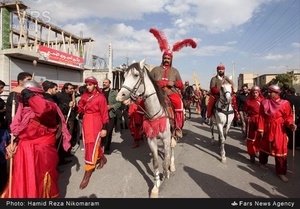 کاروان نمادین امام حسین (ع) ، خمینی شهر اصفهان