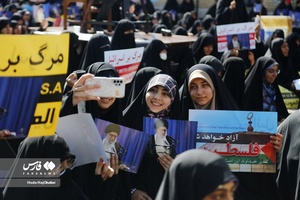 اجتماع بانوان حوزوی در حمایت از مردم مظلوم فلسطین