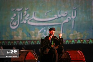 عزاداری شام غریبان در هیات مکتب الزهرا اهواز 