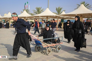 پس آنگه اربعین دیگر آور/ گزارش تصویری کاروان اربعین حسینی در مرز مهران