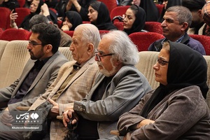 مراسم وداع با پیکر مرحومه «پروانه معصومی» 