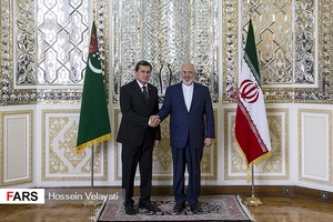 دیدار وزیر خارجه ایران با وزیر خارجه ترکمنستان
