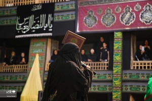  تعزیه تکیه حسینیه اعظم برغان