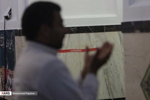 مراسم معنوی اعتکاف در حرم مطهر رضوی