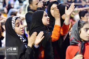 جشن میلاد امام حسن مجتبی (ع) در صحن مسجد جامع خرمشهر