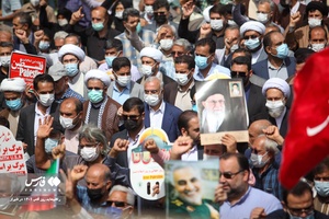 راهپیمایی روز قدس ۱۴۰1 در شیراز