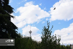 آسمان ابری تهران