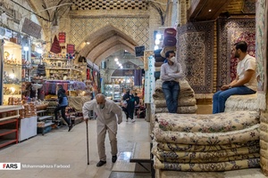 کرونا و کسادی  کاسبان بازار وکیل 