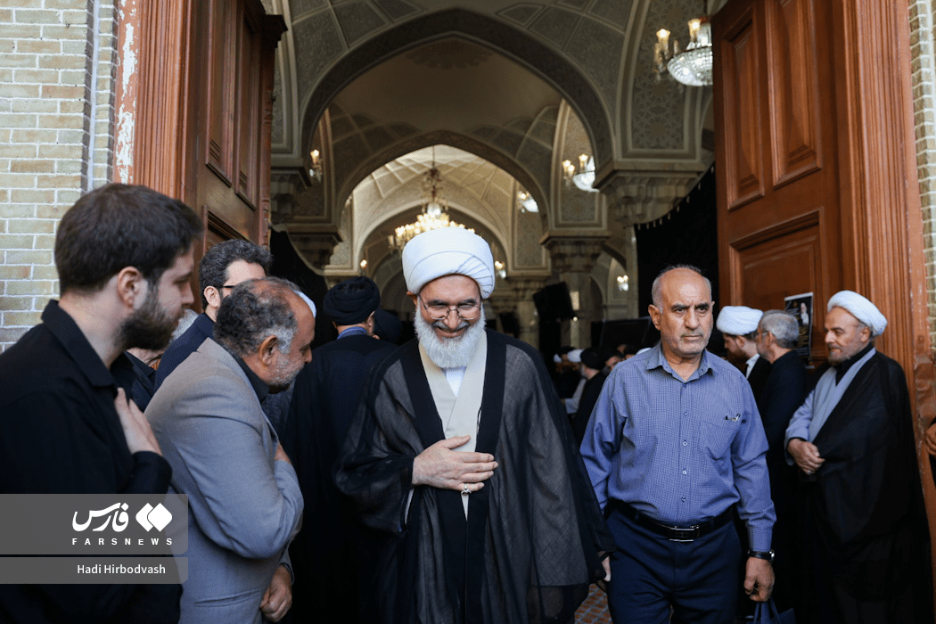 مراسم ختم آیت‌الله «شبیری زنجانی»