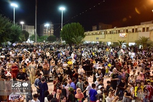 جشن میلاد امام حسن مجتبی (ع) در صحن مسجد جامع خرمشهر