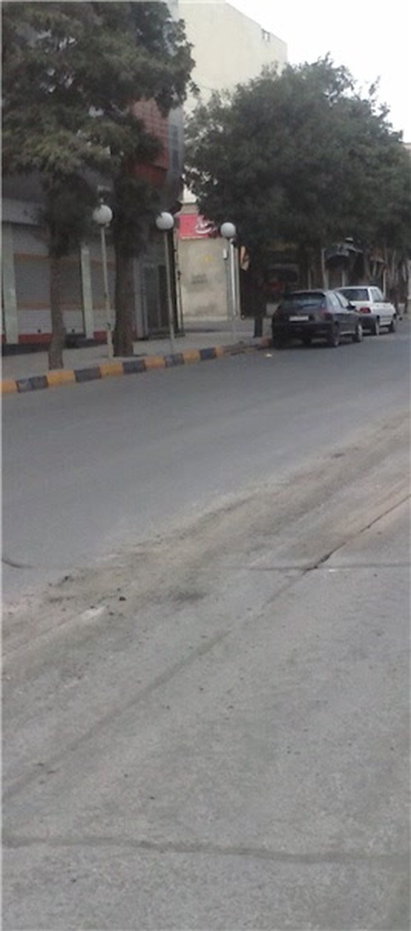 زنجان، خیابان، آسفالت