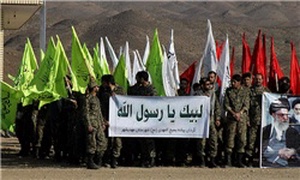 رزمایش 10 هزار نفری «الی بیت‏المقدس» در استان سمنان / عکاس: حسن خورشیدی