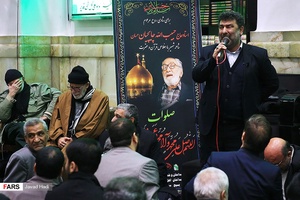 مداحی حاج سعید حدادیان و حضور غلامرضا سازگار در مراسم ختم مرحوم حبیب الله چایچیان