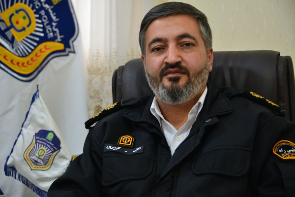 سرهنگ تقی کبیری، رئیس پلیس راهور استان سمنان