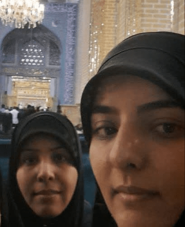 شهید فاطمه محمدی نصرآبادی و شهید فائزه محمدی نصرآبادی