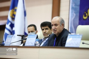 مهدی تاج در مجمع انتخابات هیات فوتبال مازندران و کلنگ زنی ساختمان هیات