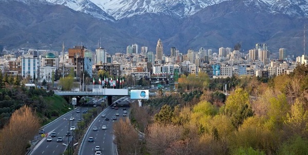 افزایش تدریجی دمای تهران
