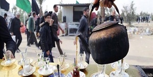 استقرار موکب اربعین استان فارس در مرز خسروی