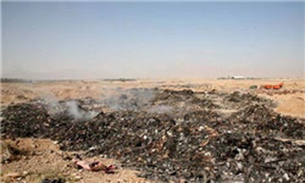دفن نامناسب زباله
